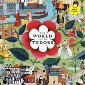 The world of the Tudors : a Jigsaw puzzle with 50 historical figures to find (édition en anglais)