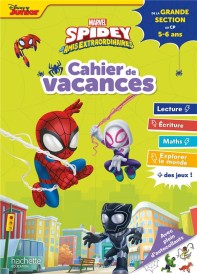 Spidey et ses amis extraordinaires ; cahier de vacances ; de la GS au CP