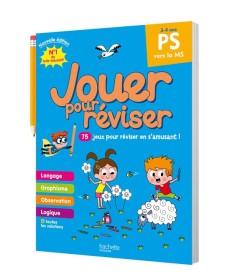 Jouer pour réviser ; De la PS à la MS ; Cahier de vacances
