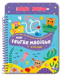 Mon feutre magique : à la mer (avec feutre à réservoir d'eau)