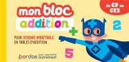Mon bloc addition : pour devenir imbatable en tables d'addition : CE1/CE2 (édition 2021)