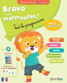 Bravo les maternelles ! : tout le programme ; MS (édition 2023)
