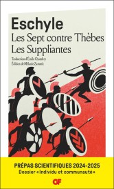 Les sept contre Thèbes, les suppliantes ; Prépas scientifiques 2024-2025