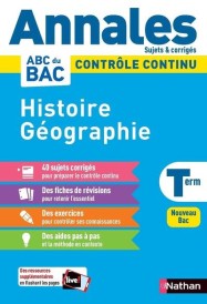 Annales ABC du bac ; sujets & corrigés : histoire-géographie : terminale (édition 2020)
