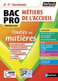 Mémos réflexes t.18 ; toutes les matières : bac pro métiers de l'accueil (édition 2021)