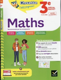 Chouette entraînement t.43 ; maths ; 3e