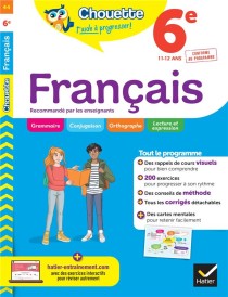 Chouette entraînement t.44 ; français ; 6e