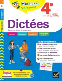 Chouette entraînement t.50 ; dictées ; 4e
