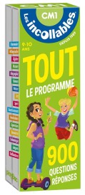 Les incollables ; tout le programme du CM1 ; 9/10 ans
