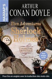 Five adventures of Sherlock Holmes (édition en anglais)
