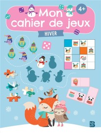 Mon cahier de jeux : hiver
