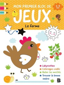 Mon premier bloc de jeux : la ferme