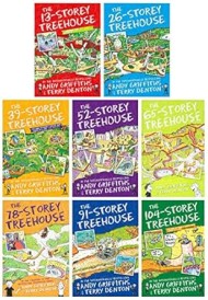The Treehouse Series vol 1-8 Pack of 12 books