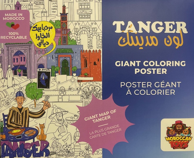 COLORING POSTER TANGER