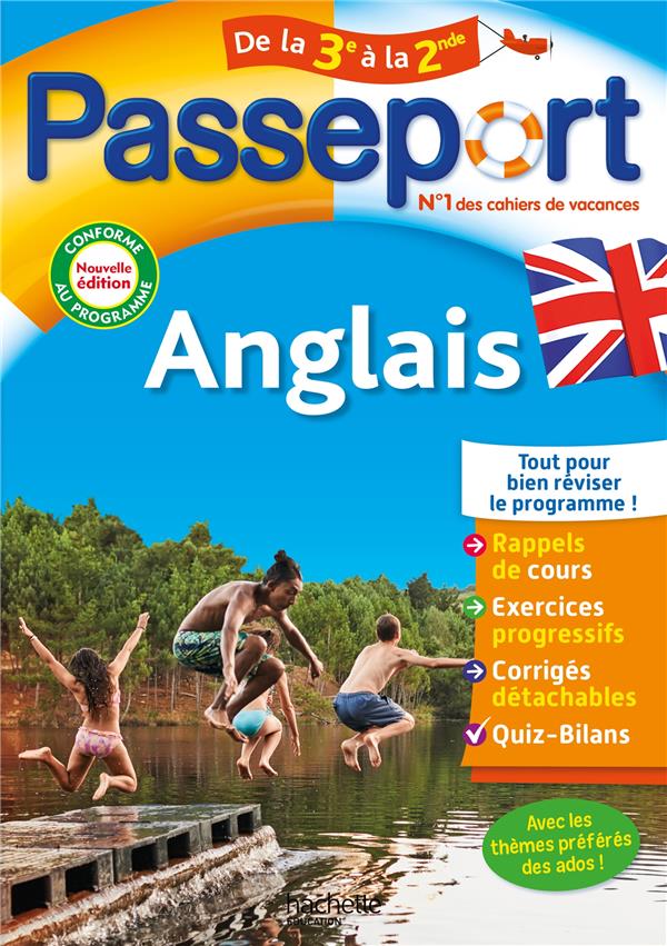 Passeport : anglais ; de la 3e à la 2de