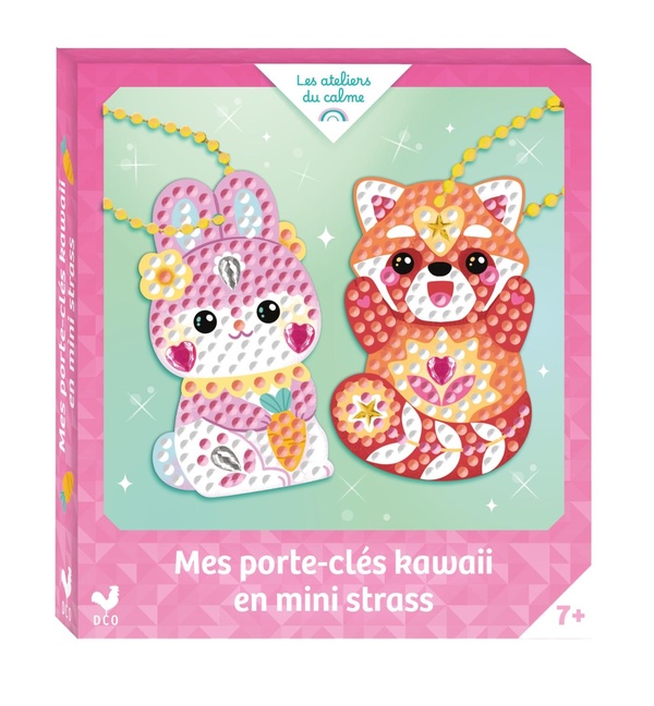 Les ateliers du calme : Mes porte-clés kawaii en mini strass