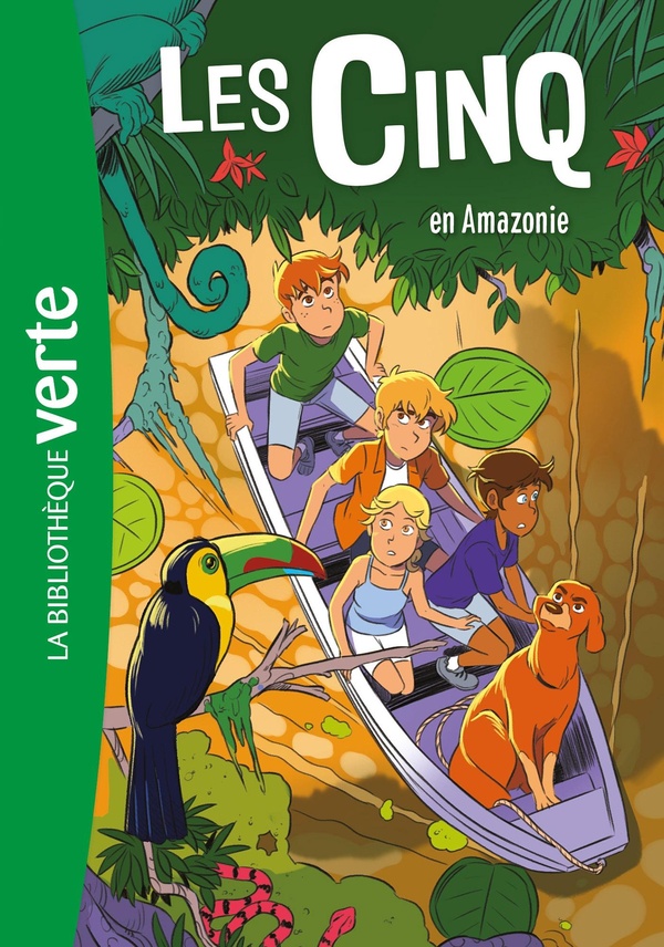 Le Club des Cinq Tome 40 : Les Cinq en Amazonie