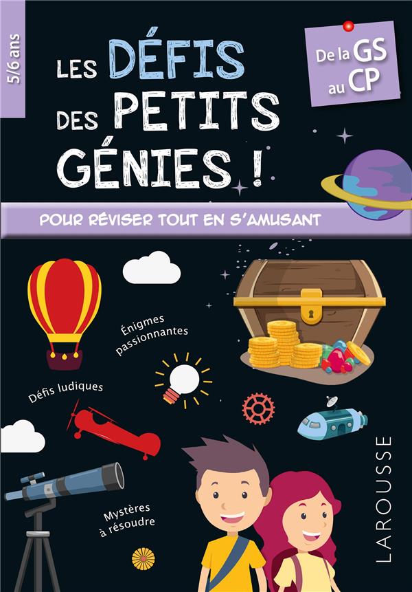 Les défis des petits génies ! : De la GS au CP