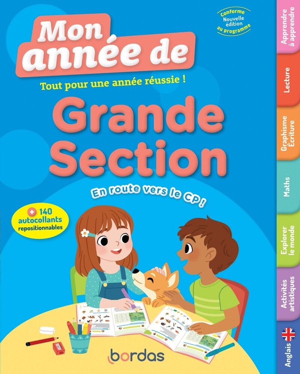 Mon année de : GS ; toutes les matières (édition 2024)