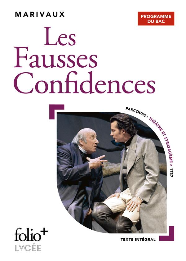 Les fausses confidences : bac 2021 (dossier Eloïse Lièvre)