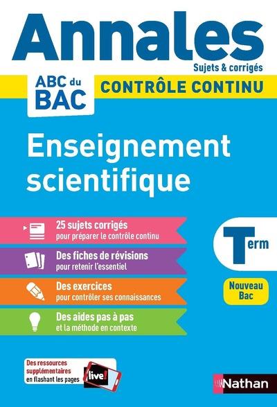 Annales ABC du bac ; sujets & corrigés : enseignement scientifique : terminale (édition 2020)