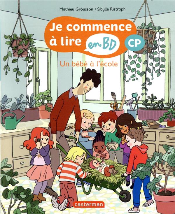 Un bébé à l'école
