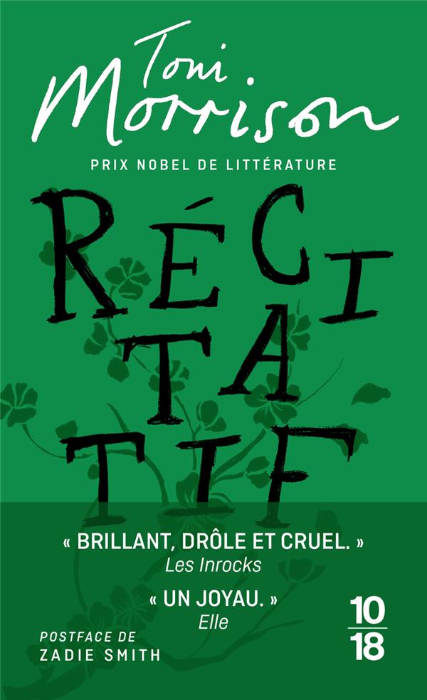 Récitatif (postface Zadie Smith)