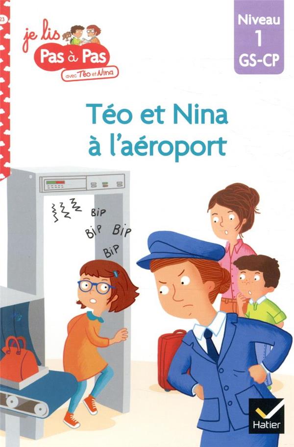 Téo et Nina à l'aéroport