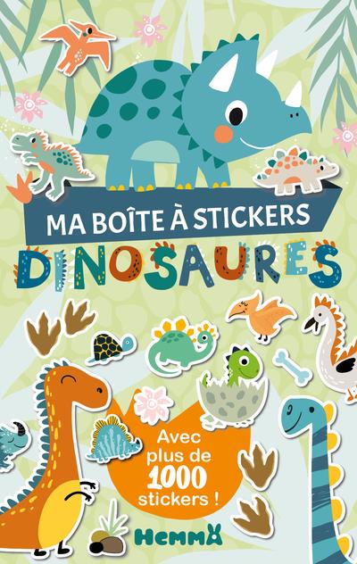 Ma boîte à stickers : dinosaures