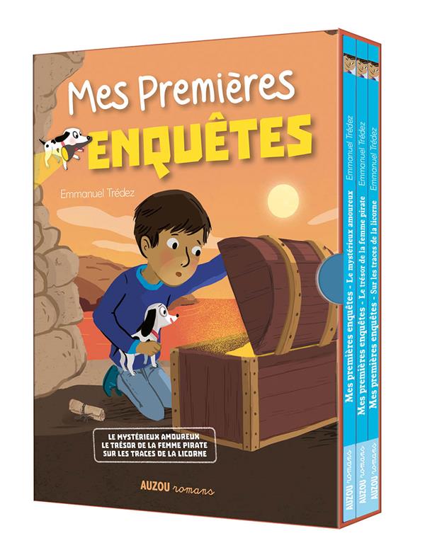 Mes premières enquêtes : coffret t.7 à t.9 : le mystérieux amoureux ; le trésor de la femme pirate ; sur les traces de la licorne