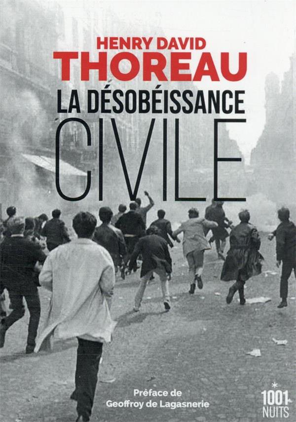 La désobéissance civile (préface Geoffroy de Lagasnerie)