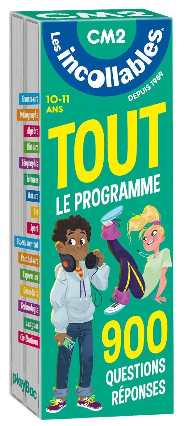 Les incollables ; tout le programme du CM2 ; 10/11 ans