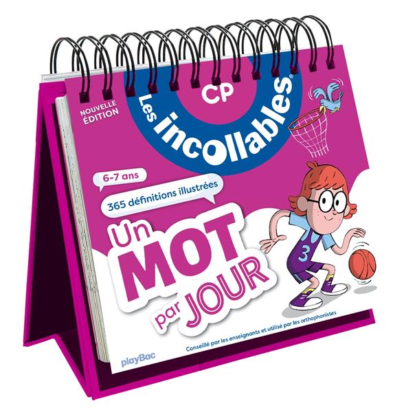 Les incollables : Un mot par jour ; CP