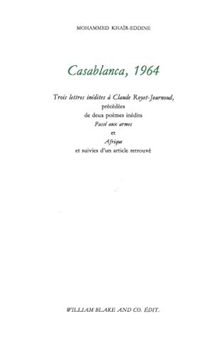 Casablanca 1964
