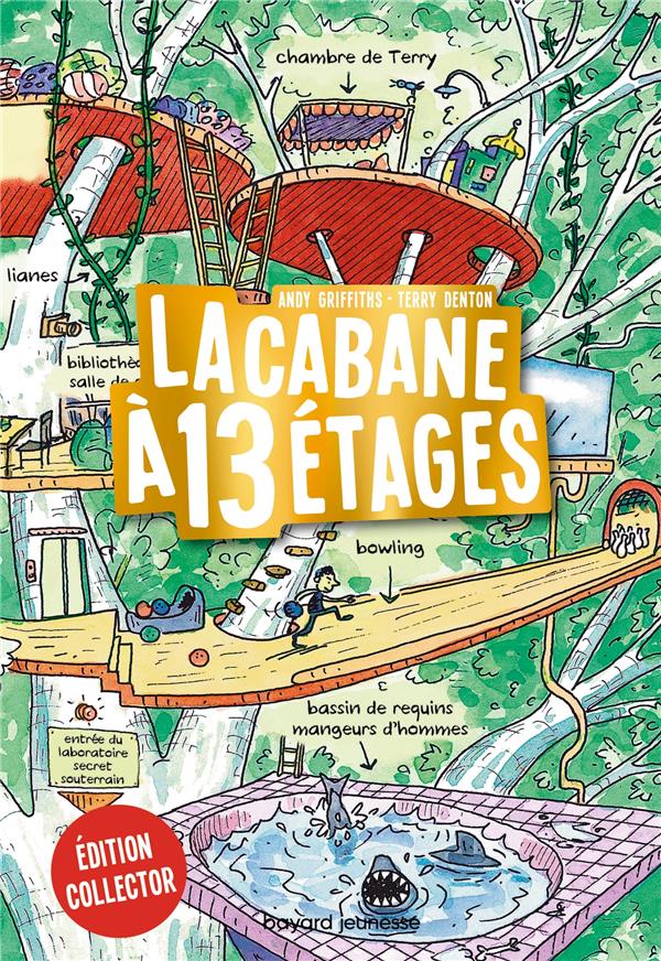 La cabane à 13 étages Tome 1 (édition collector en couleur)