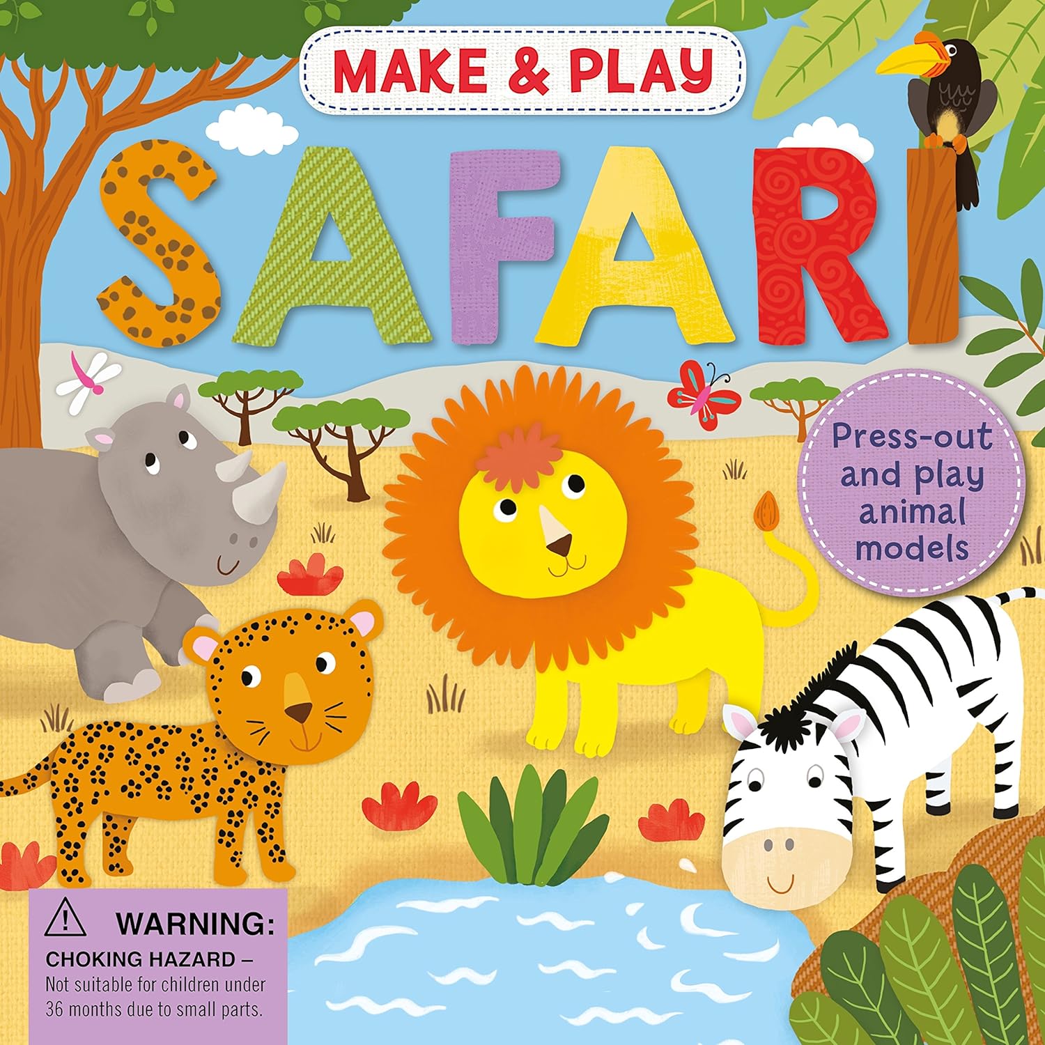 MAKE & PLAY SAFARI BOARD BOOK