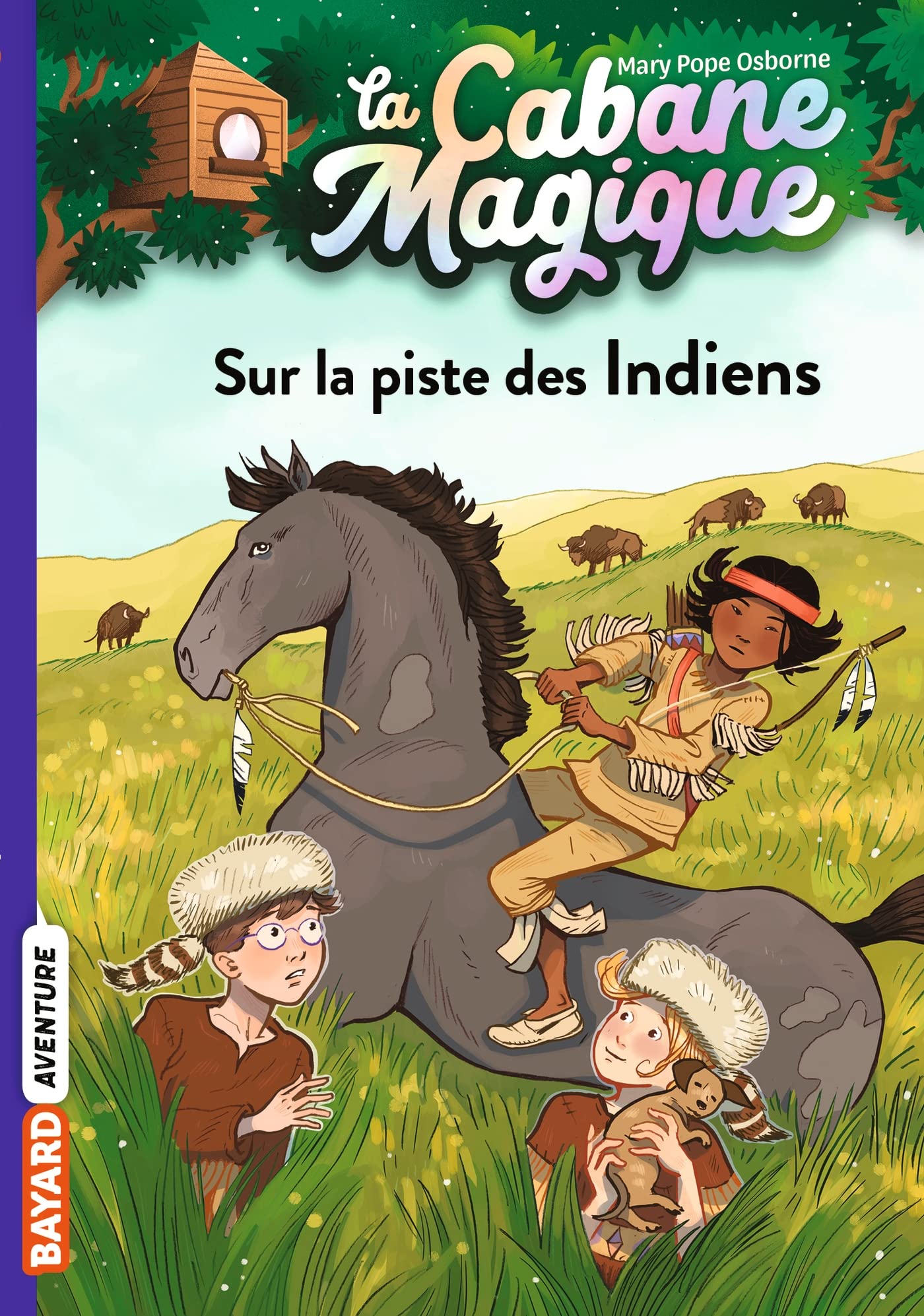 La cabane magique, Tome 17: Sur la piste des Indiens