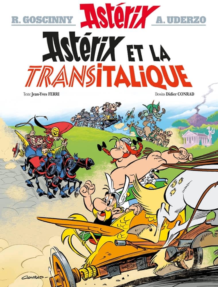 Astérix – Tome 37 – Astérix et la Transitalique