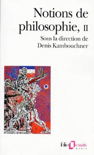 NOTIONS DE PHILOSOPHIE. – Tome 2