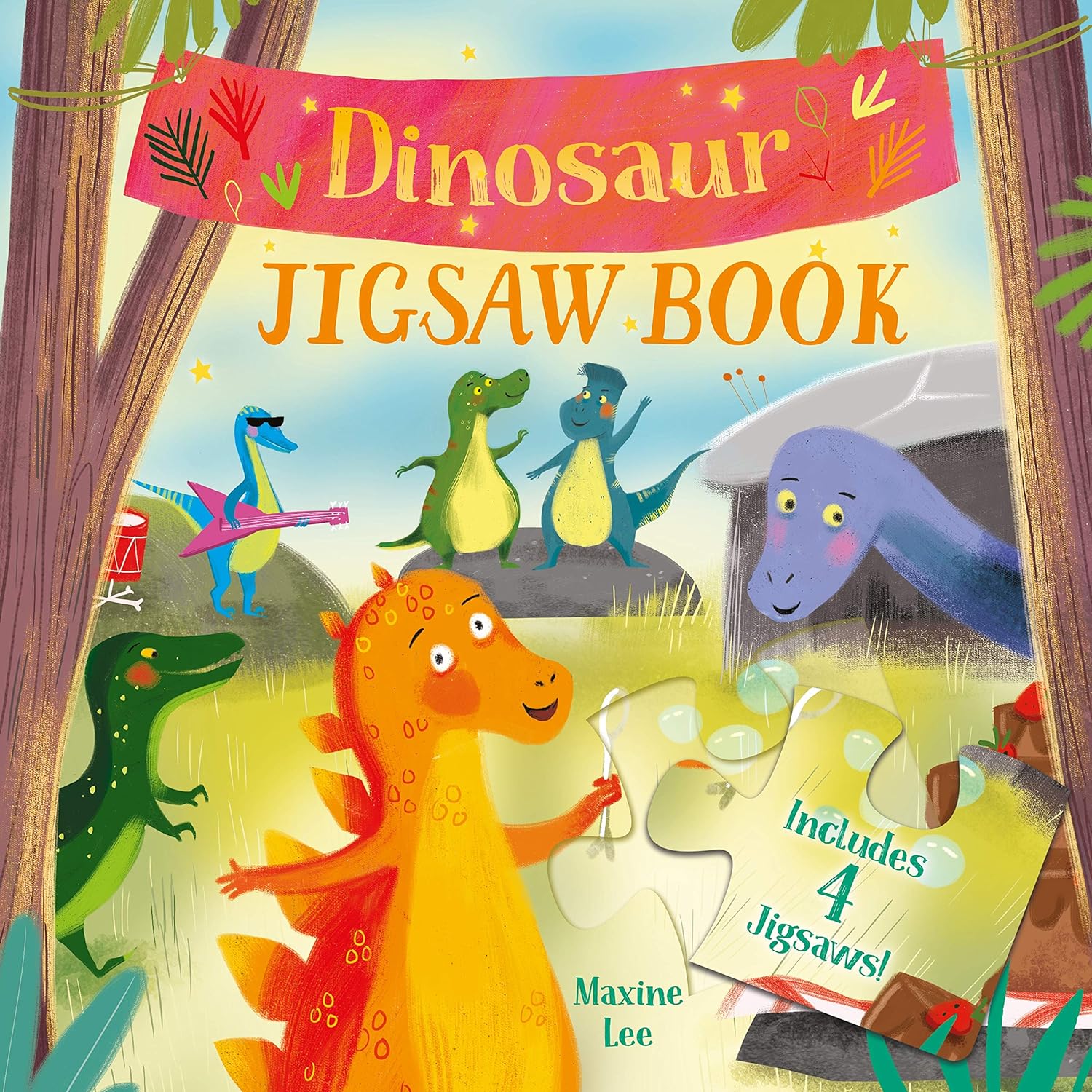 DINOSAUR JIGSAW BOOK